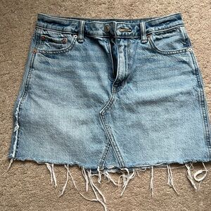 American eagle denim skirt
